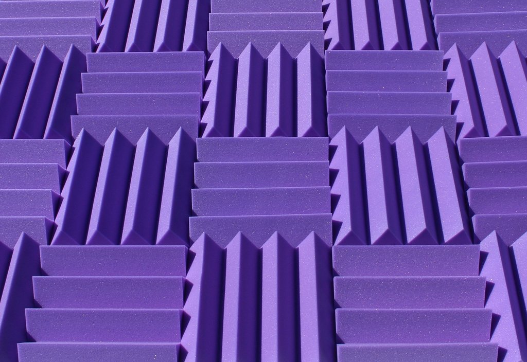 3 Inch Acoustic Foam Wedge Style Panels - 13 Color Options