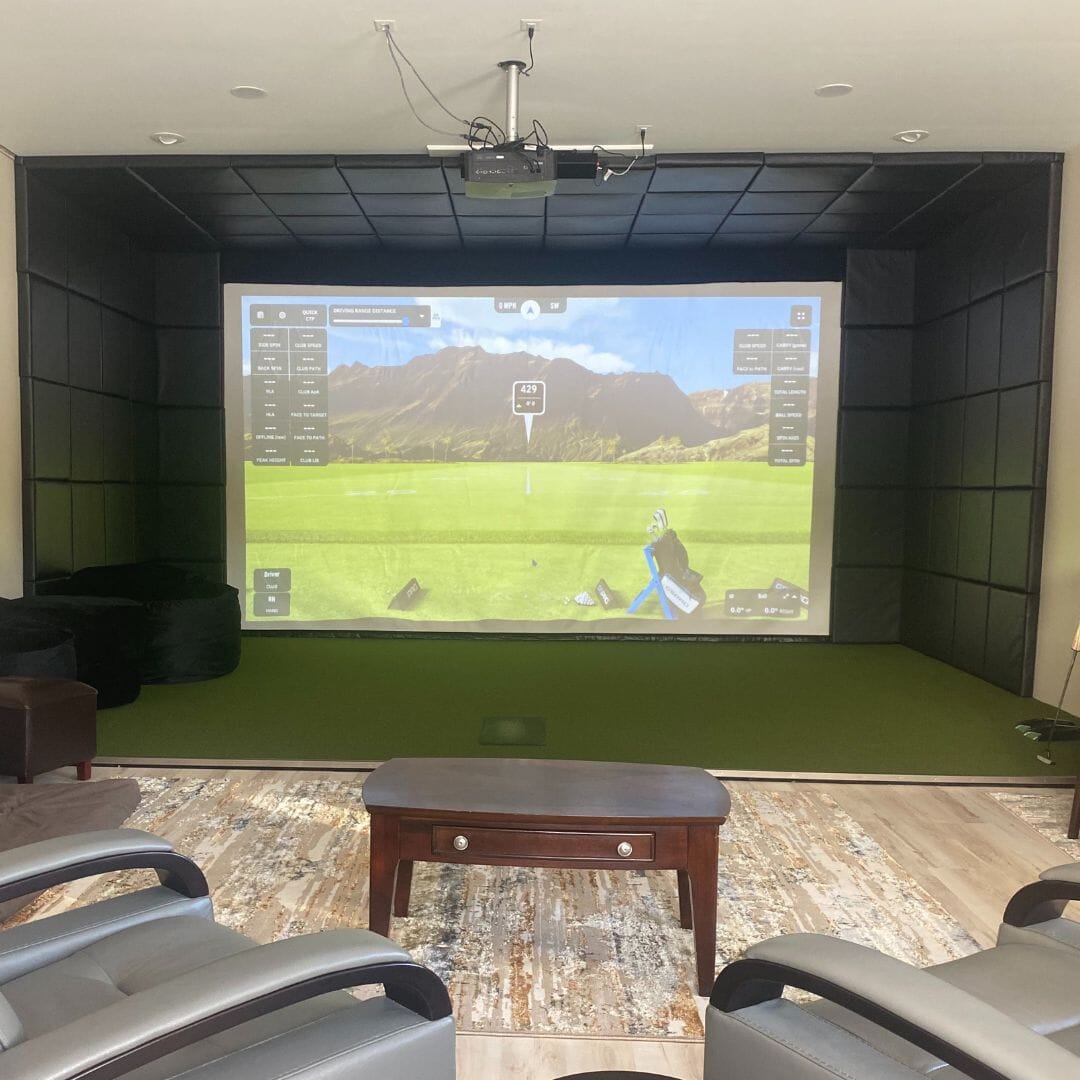 SIGPRO Golf Simulator Wall Padding